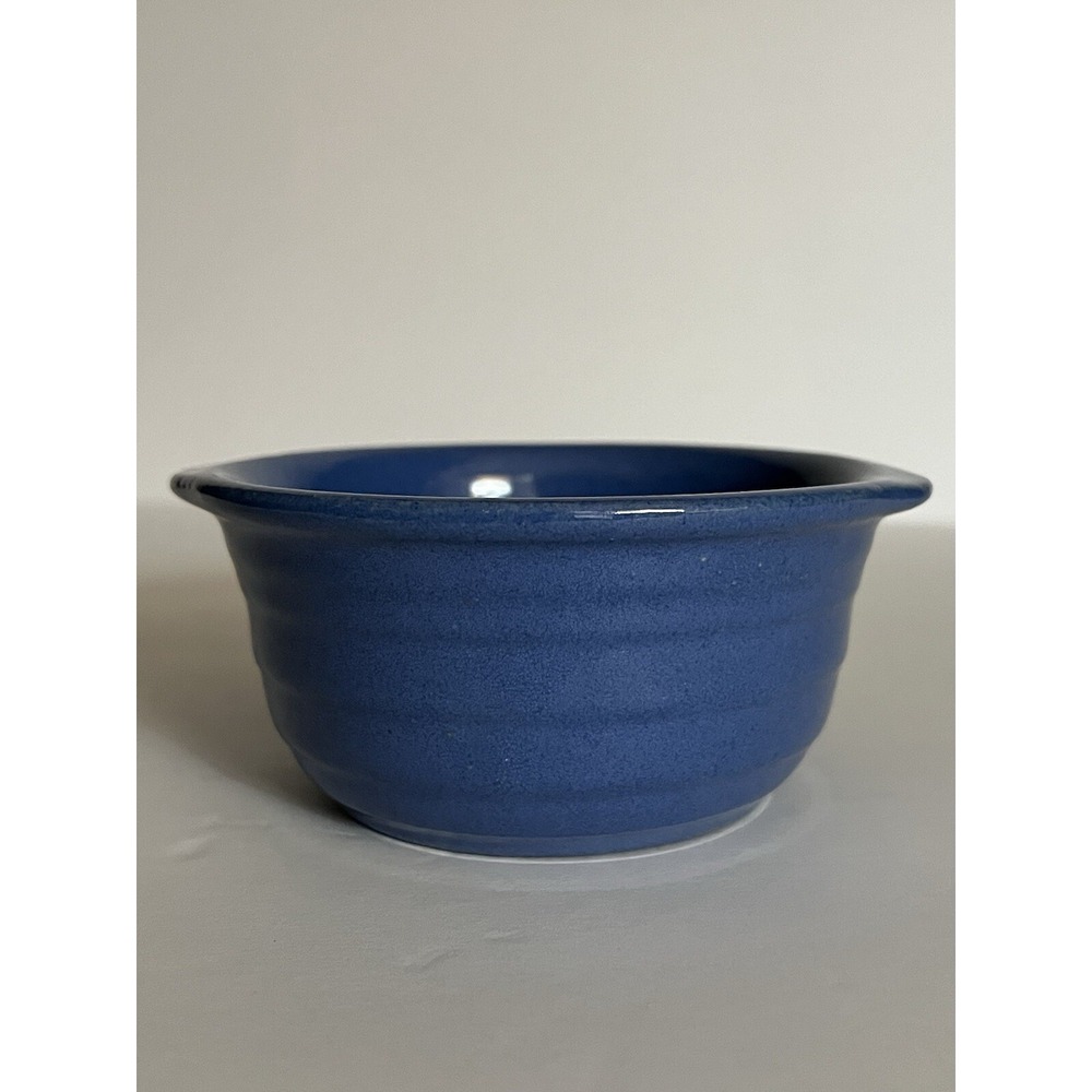 VTG Garden‎ City Pottery Blue Mini Ramekin